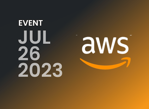 Save the date for the AWS Summit in NYC on July 26, 2023.
