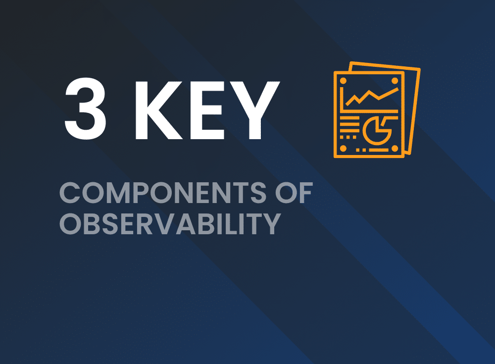 The 3 Key Components of Observability preview card