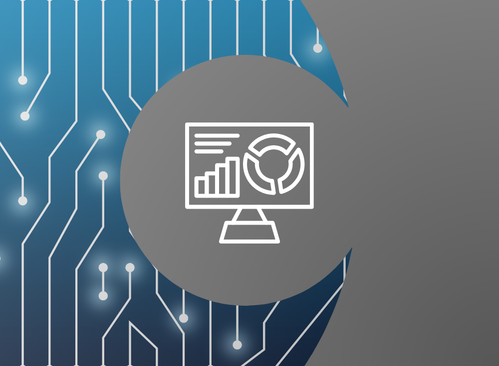 Illustration of a computer monitor displaying charts and graphs, set against a background with a circuit board pattern, highlighting tools essential for system reliability.