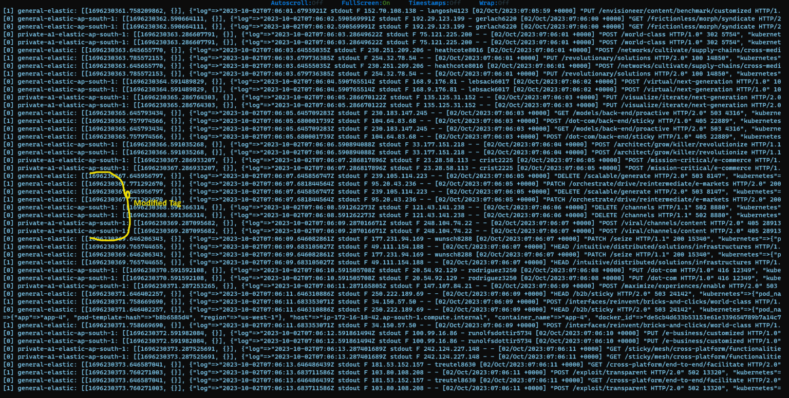 Tm Dynamic Log Dynamic log routing based on Kubernetes labels using Fluent Bit ...